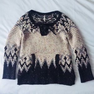 Free People Alpaca & Wool Winter Sweater